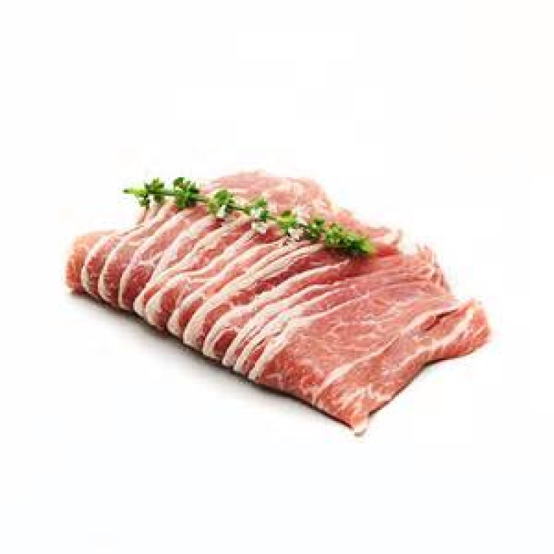 U.S. Beef Short Rib B'less Prime Sliced